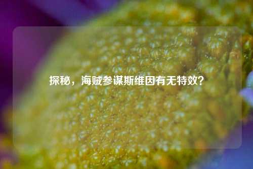 探秘,海贼参谋斯维因有无特效?